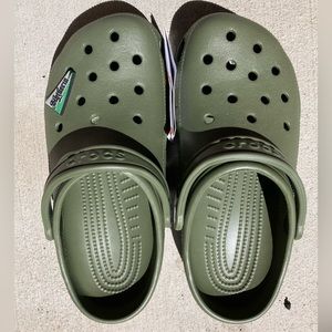 BNWT Green Crocs